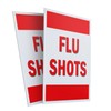 A-Frame Sidewalk Flu Shots 24" x 36" Double Sided A-Frame