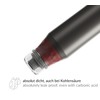 alfi Endless Bottle 900 ml, Medium Red, Lightweight Stainless Steel