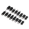 16PCS Multipurpose USB2.0 Adapter Converter USB Male to Female Micro