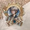 G triger (G triger) Can Badge Rosette with Wings Angel