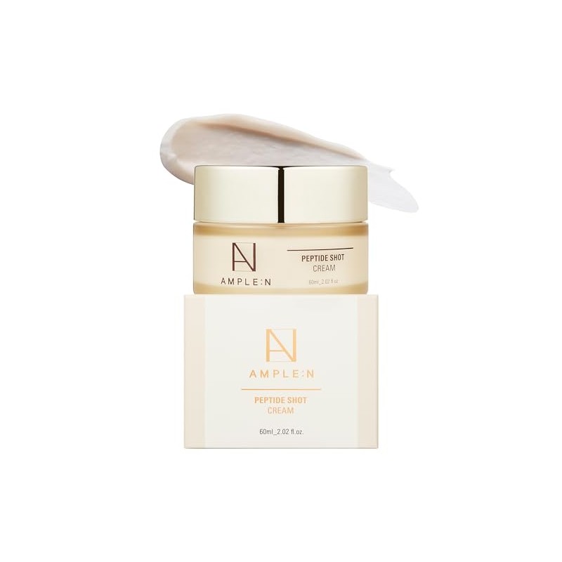 AMPLE:N Peptide Shot Cream - Korean Face Moisturizer with 6