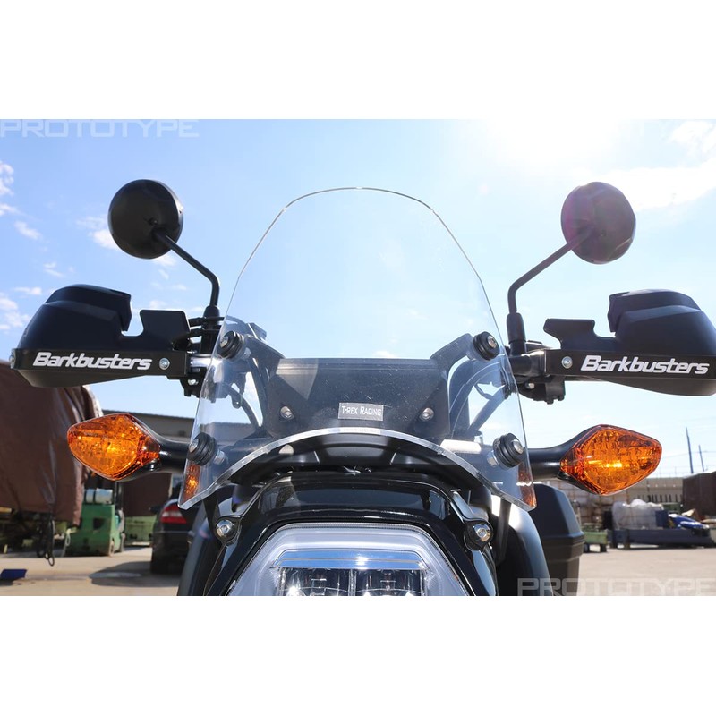 T-Rex Racing Windshield Compatible with Honda 2021-2022 Grom MSX125 (Clear)