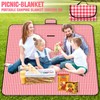 Axinyijia 200 x 200 cm Picnic Blanket with Handle, Picnic