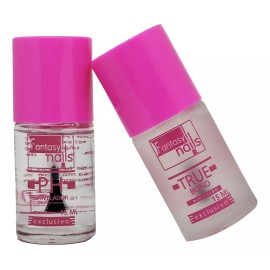 Fantasy Nails True Bond + Nivelador Ph , Uñas Acrílicas Fantasy Nails