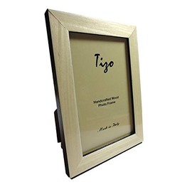 Tizo 4" X 6" White Wooden Frame, Made in Italy
