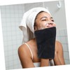 Gatuida 3Pcs Microfiber Facial Cleaning Gloves Soft Makeup Remover Mitts