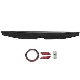 ECOTRIC Rear Trunk Duckbill Spoiler Compatible with 2018-2022 Honda Accord 4 Door Sedan Rear Trunk Spoiler Lid Wing Tail Glossy Painted Black