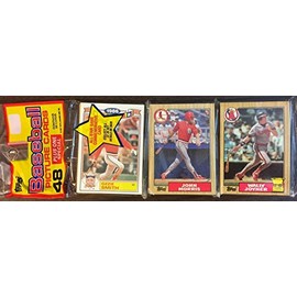 1987 Topps Baseball Card Rack Pack - 48 Cards - Factory Sealed