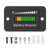 Unbranded BM210 Waterproof LED Battery Gauge for Golf Carts Acid