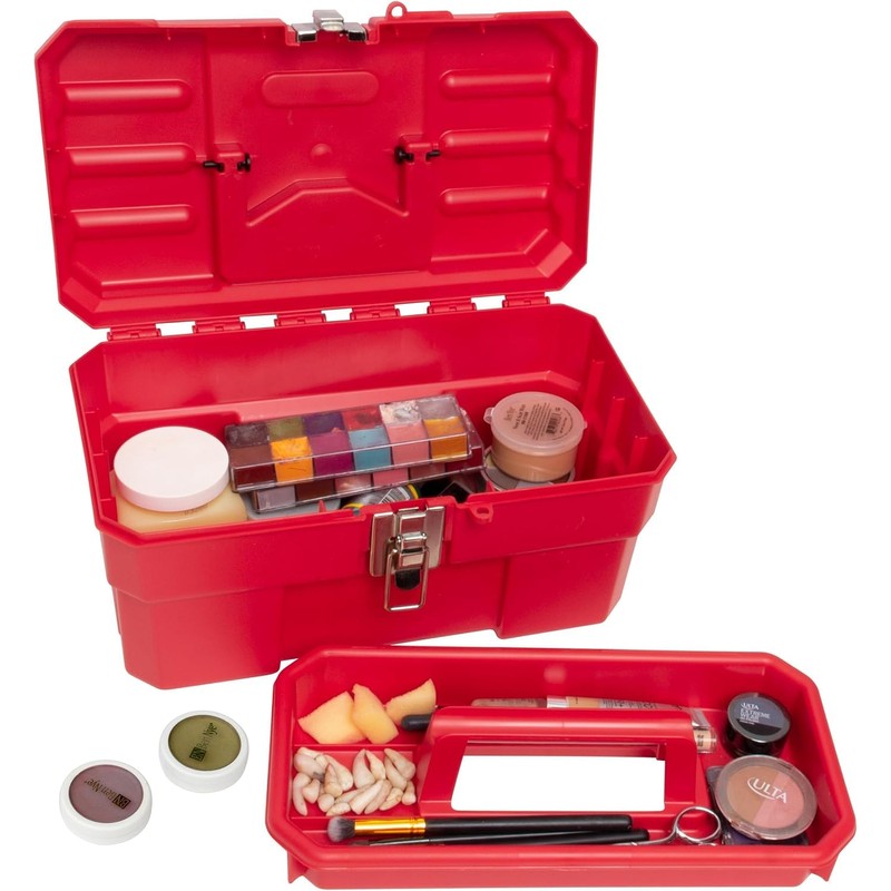 Akro-Mils 09514 ProBox 14-Inch Plastic Toolbox for Tools, Hobby or