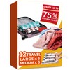 Storage Master 12 Travel Compression Bags, Vacuum Packing Space Saver