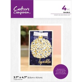 Signature Collection STEPHANIE Crafters Companion - METAL CUTTING DIE - BAUBLE