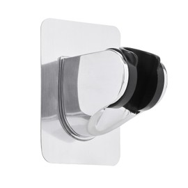 Shower Head Holder, Strong Adhesive and Waterproof Shower Head Holder Wall Mount, Adjustable Handheld Shower Head Holder, No Drilling and Use Conveniently
