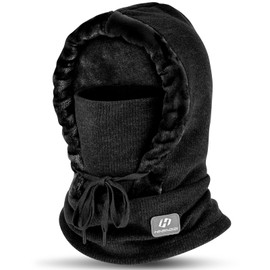 Balaclava Ski Mask Balaclava Face Mask for Men Women Winter PasamontañAs Hombre Black