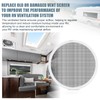 Adabuing RV Vent Screen Roof Fan Frame Parts Replacement for