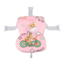 Soft Baby Bath Support Cushion Pad Cute Cartoon Pattern Breathable Newborn Bathtub Floating Pillow Mat Pink