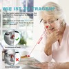 SKYWAY 2 Pack 160% Lupenbrille mit LED Licht Lupe Brillen