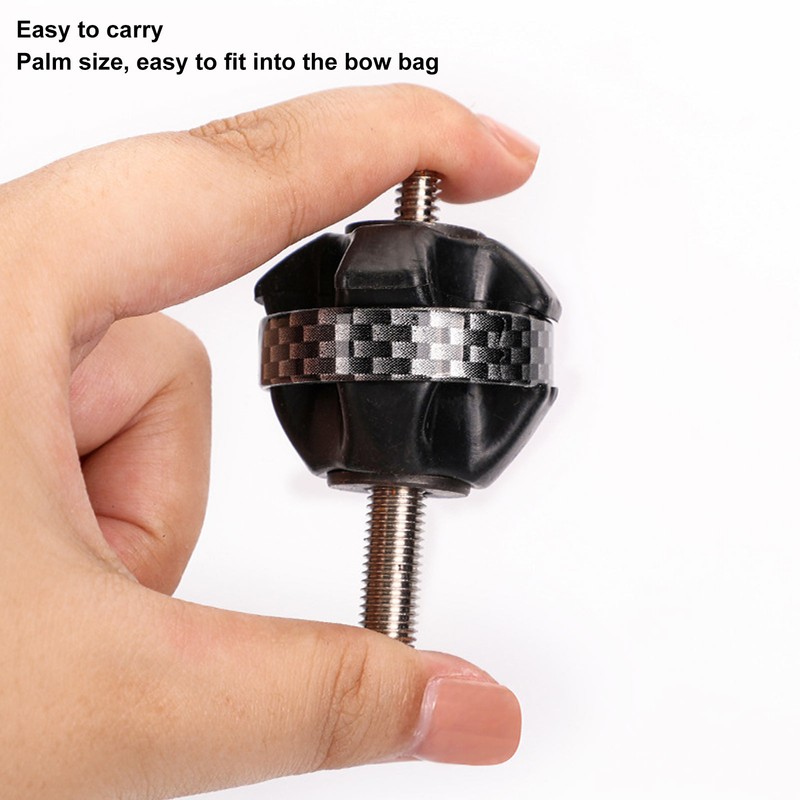 Archery Stabilizer Ball Portable Rubber Reduce Noise Bow Shock Absorbing