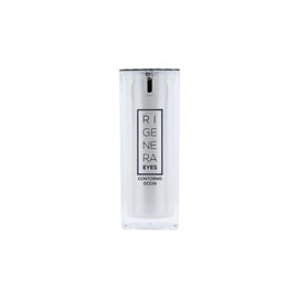 Rigenera Contorno de Ojos (Contorno Occhi) con Ácido Hialurónico, Cafeína y Péptidos – Atenúa Bolsas, Ojeras e Hinchazón con Pigmento Inteligente – Luminosidad y Frescura (15ml) – Hecho en Italia