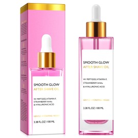 Vceeoy After Shave Oil for Women, 100ml/3.38 fl oz Strawberry Vanilla After Shave Oil for Smooth Skin