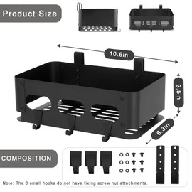 2025 traeger Accessories,traeger Grill Accessories,Side Basket,Sauce Holder with 3 Hooks,Grill Accessories Storage Shelf for traeger Ironwood 650 885,Pro Series 22 34,Pro D2 575 780,Z-Grills and more