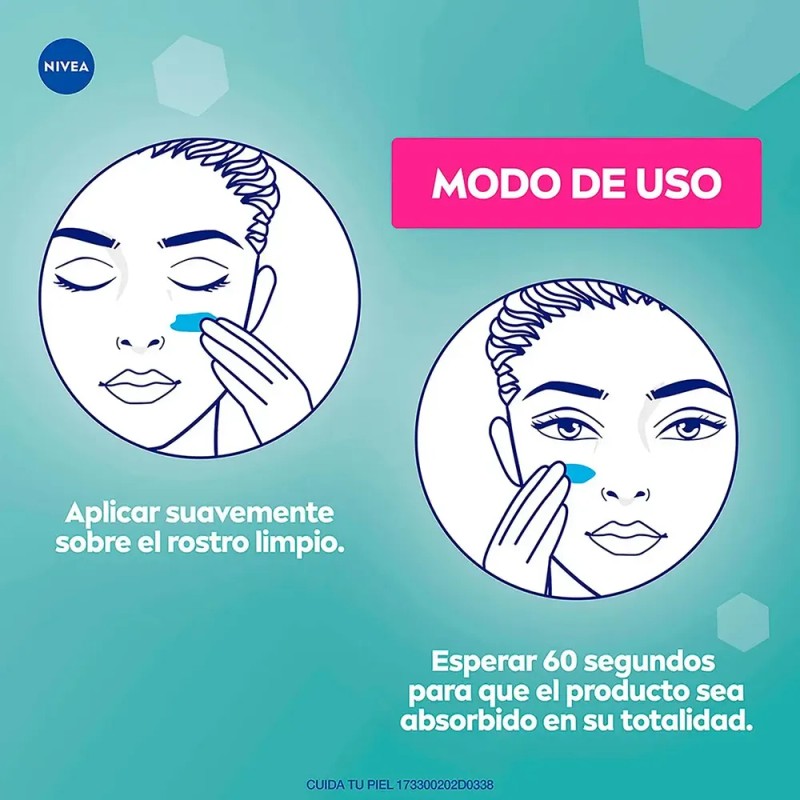Gel Facial Nivea Cuidado Facial Con Ácido Hialurónico 200ml