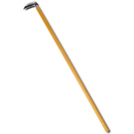 Garden Hoe Long Handle 42-3/4" Heavy Duty Japanese Stainless Steel, Made in JAPAN, Weeding Sickle Tool, Stand Up Weeder Hand Tool