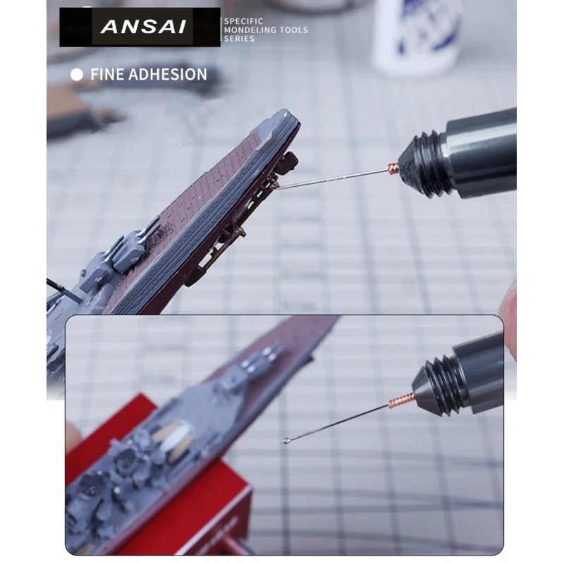 Mini Metal Glue Applicator Needle for Hobby, Craft, Model and