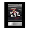 Iconic Pics Ayrton Senna Signed Mounted Photo Display McLaren #1