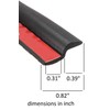 M M SEALS A178-25F Z Shape Window Door Rubber Seal