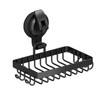 Suction Cup Soap Holder Soap Dish with Hooks for Razor,