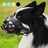 Dog Muzzle，Anti Biting and Stop Chewing，Drinking and Breath Free， Soft