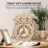 ROKR 3D Wooden Puzzles for Adults Mechanical Clock Kits -