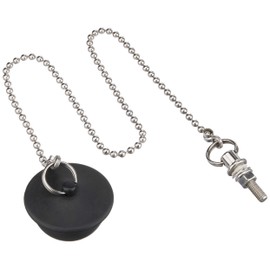 LIXIL INAX PBF-5G-2 Rubber Stopper with Chain for Bathtubs, Large, Chain Length 19.7 inches (500 mm)