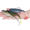 Coating T Tail Soft Artificial Simulation Lure Bait Sea Fishing
