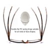 Henotin 5-Pack Reading Glasses Blue Light Blocking Anti Eyestrain Computer
