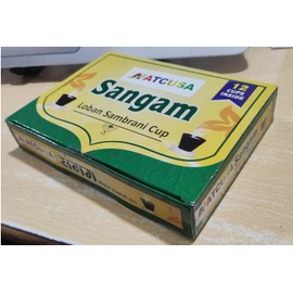 Hawan Kund Incense dhoop for puja Meditation shudhi 12 pc | Long Lasting Aroma for Prayer, Puja, and Meditation | Charcoal-Laden Loban Incense for Relaxation and Stress Relief (Loban - 12 Piece)