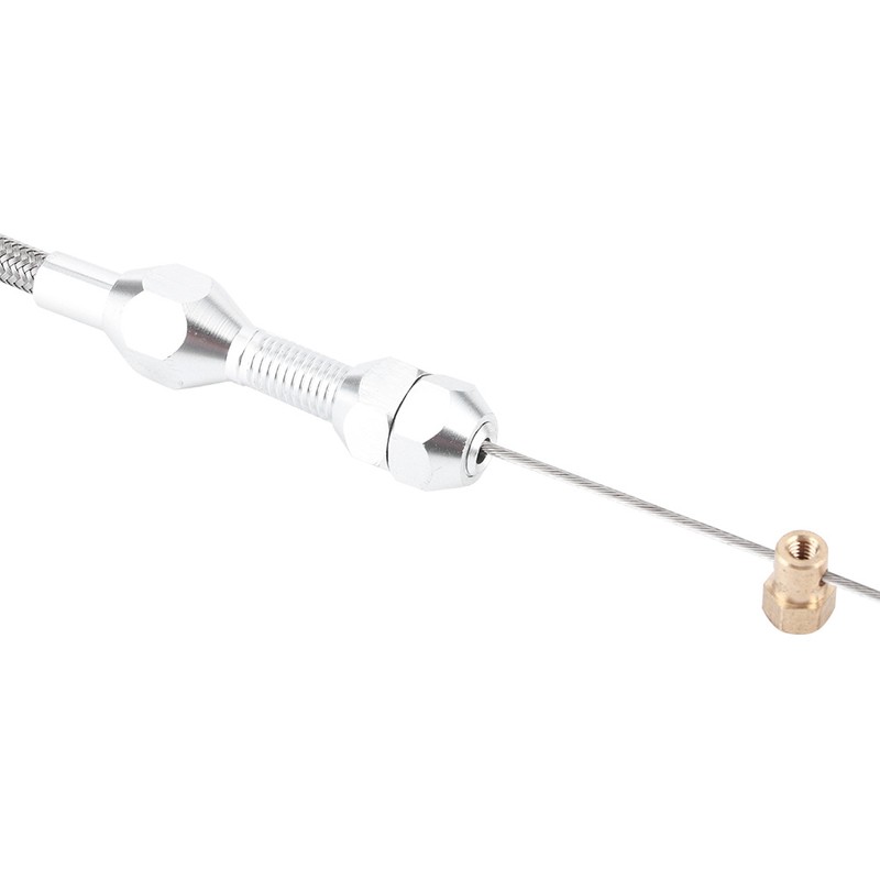 36in Stainless Steel Braided Throttle Gas Cable Wire Fits for