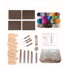 heidifeathers® Boxed Feltig Kit 'Party Kit' Needle Felting for 4 People