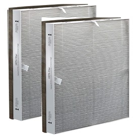 Flintar MD1-0022 True HEPA Replacement Filter, Compatible with Vornado Air Purifier Model AC300, AC350, AC500, AC550, PCO200, PCO300, PCO375DC, PCO500 and PCO575DC, 2-Pack