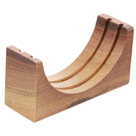 Ciieeo Wooden Coffee Filter Holder Stand Espresso Base for Organization Compact Accessory for Home Restaurant Use