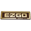 EZGO 71037G02 Gold Nameplate EZGO/A Textron Company