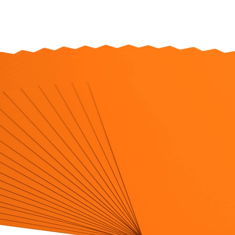 Vaessen Creative Florence Smooth Cardstock Paper, Melon Orange, 216 Grams,