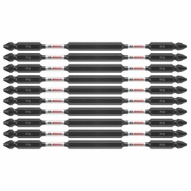 BOSCH ITDEPH2601 1-Piece 6 In. Phillips #2 Impact Tough Double-Ended Screwdriving Bit