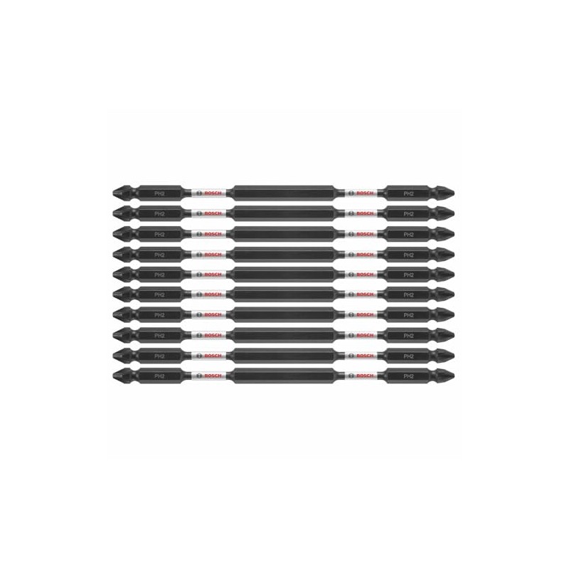 BOSCH ITDEPH2601 1-Piece 6 In. Phillips #2 Impact Tough Double-Ended