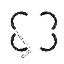 Propeller Guard Protector Bumper Ring for DJI Avata 2,Protective Bumper Ring Anti-Collision Impact Protectors for Avata 2 (Black)