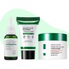 Set 3 pasos antiacné: sérum, crema y mascarilla con ácido