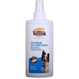 Palmer's for Pets Itch & Hot Spot Relief Spray with Cocoa Butter; Dog Skin Conditioner Spray with Vitamin E and Cocoa Butter, Skin Allergy Spray for Dogs, 8 Oz - 6 Pack