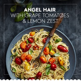Barilla Angel Hair Pasta, 16 oz. Box (Pack of 20) - Non-GMO, Made with Durum Wheat Semolina - Kosher Certified