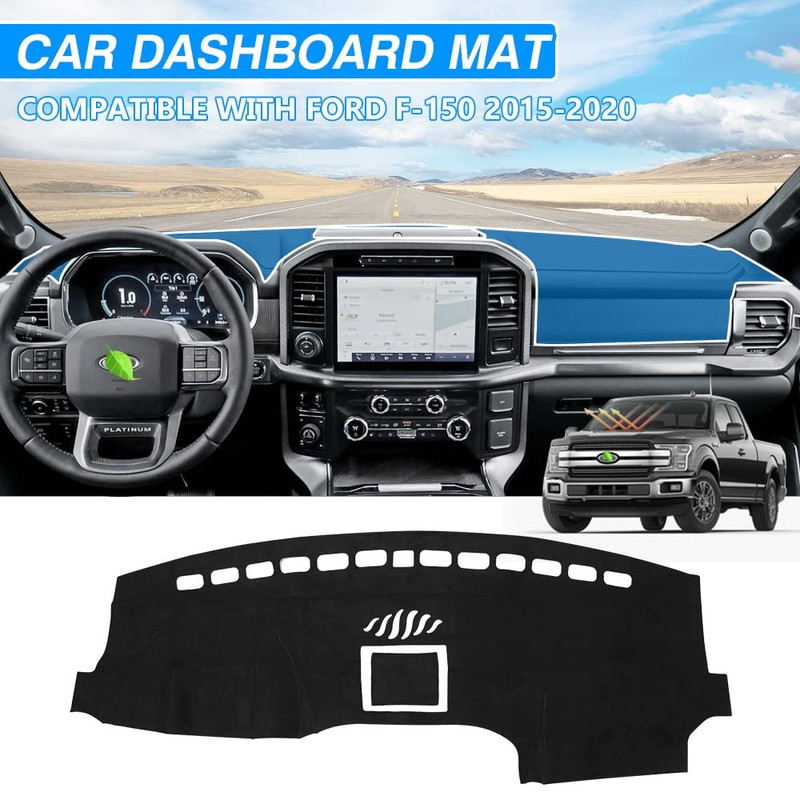 CARTIST Dash Cover Fits for Ford F-150 2015-2018 2019 2020